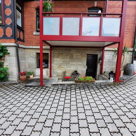 Ferienwohnung Villa Frosch Meiningen Dış mekan fotoğraf