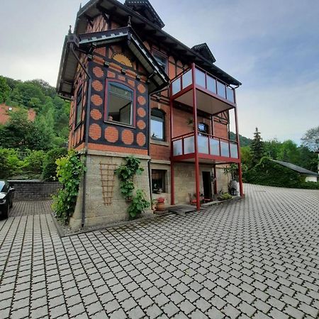 Ferienwohnung Villa Frosch Meiningen Dış mekan fotoğraf