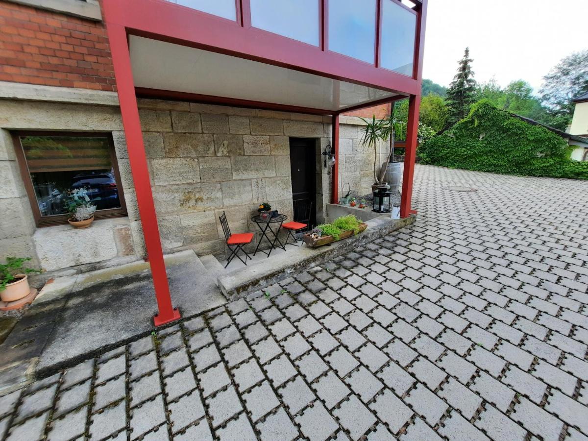 Ferienwohnung Villa Frosch Meiningen Dış mekan fotoğraf